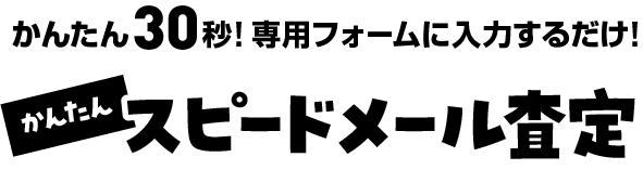 スピードメール査定/スマホ