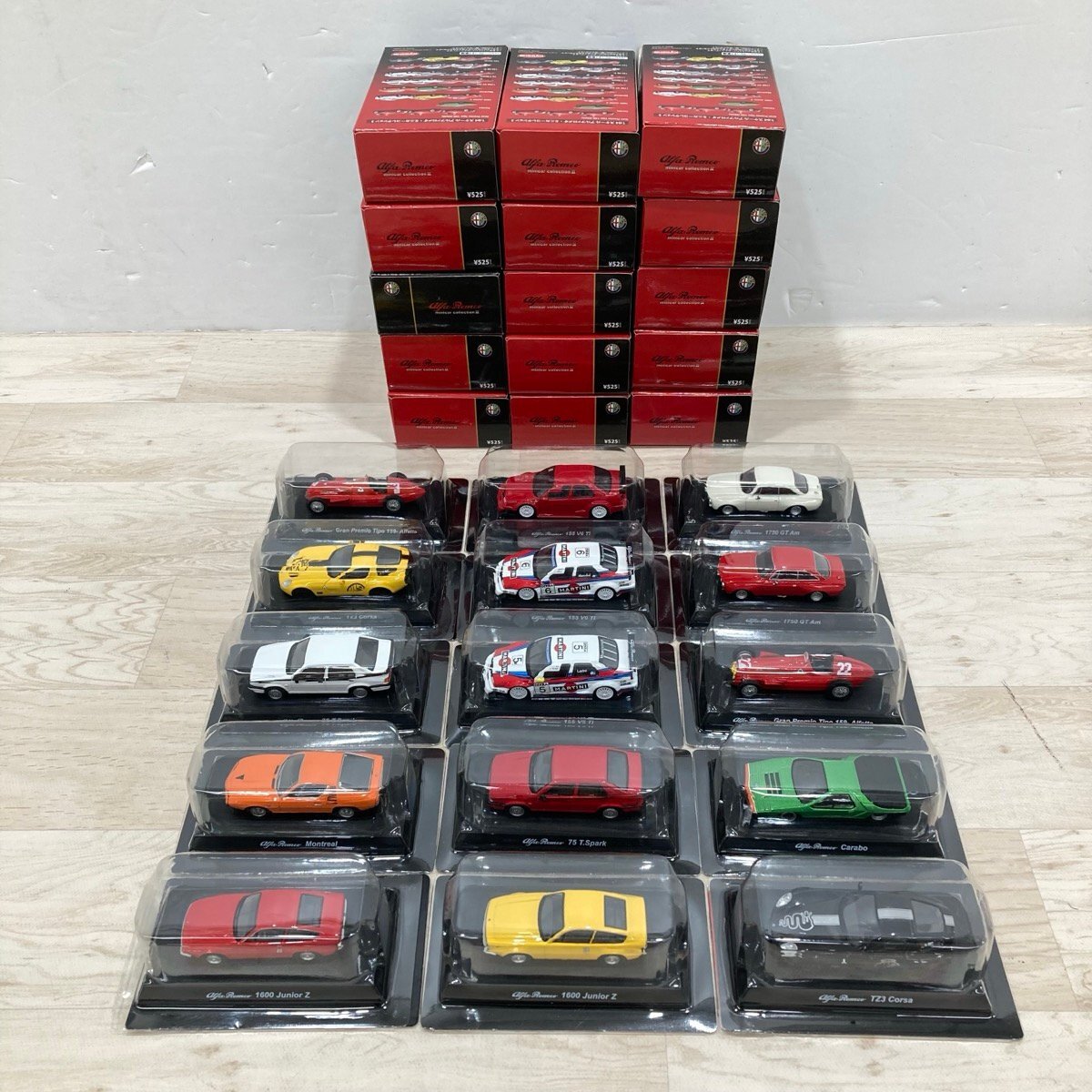 京商 アルファロメオ ミニカーコレクション（全10点） Alfa Romoe Minicar Collection 2 -ラインナップ-